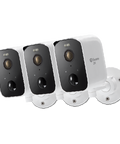 CoreCam 2K Wireless Spotlight Cameras with 2-Way Talk, Siren & Heat + Motion Detection | SWIFI-COREPROPK3