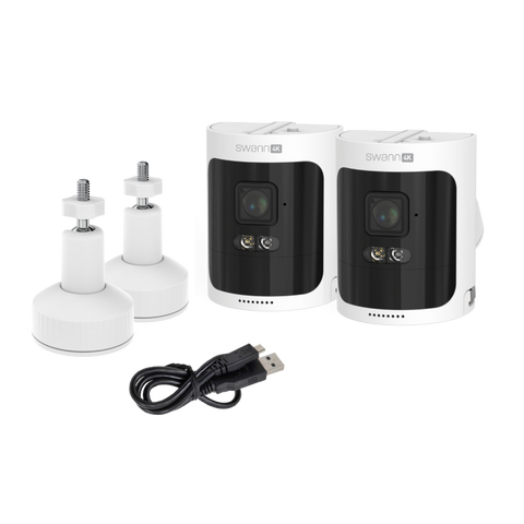 Extra 4K Wireless Camera for AllSecure4K Kits - 2 Pack | SRNVW-AS4KCAMWB2