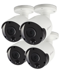 4K Ultra HD Thermal Sensing Bullet IP Security Camera - 4 Pack | SRNHD-887MSBWB4