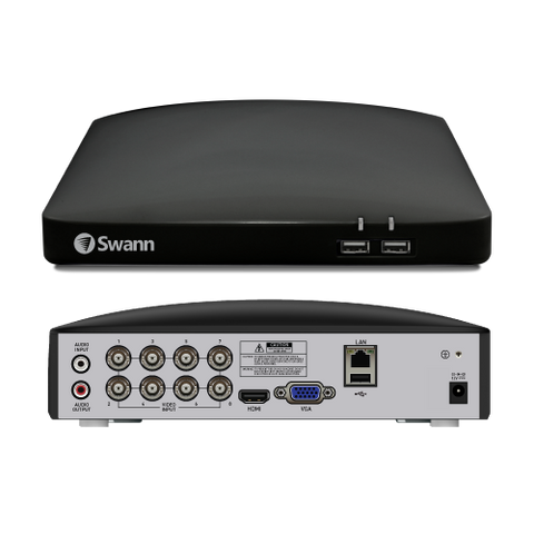 Home 8 Camera 8 Channel 1080p Full HD DVR 1TB HDD Security System with Mic
