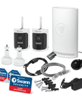 AllSecure600 2K Wireless Security Kit with 2 x Wire-Free Cameras & NVR Tower | SWNVK-600KH2