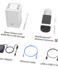 MaxRanger4K™ Solar 4 Camera Security System with Longest Range Wireless  | SWNVK-MAXV2SD4