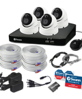 4 Camera 4 Channel 1080p Full HD DVR Security System | SWDVK-446854D