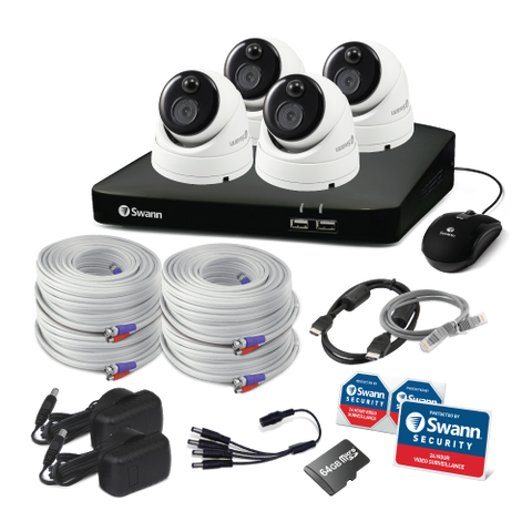 4 Camera 4 Channel 1080p Full HD DVR Security System | SWDVK-446854D